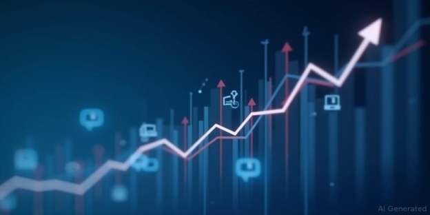 A graph with arrows pointing up AI-generated content may be incorrect.